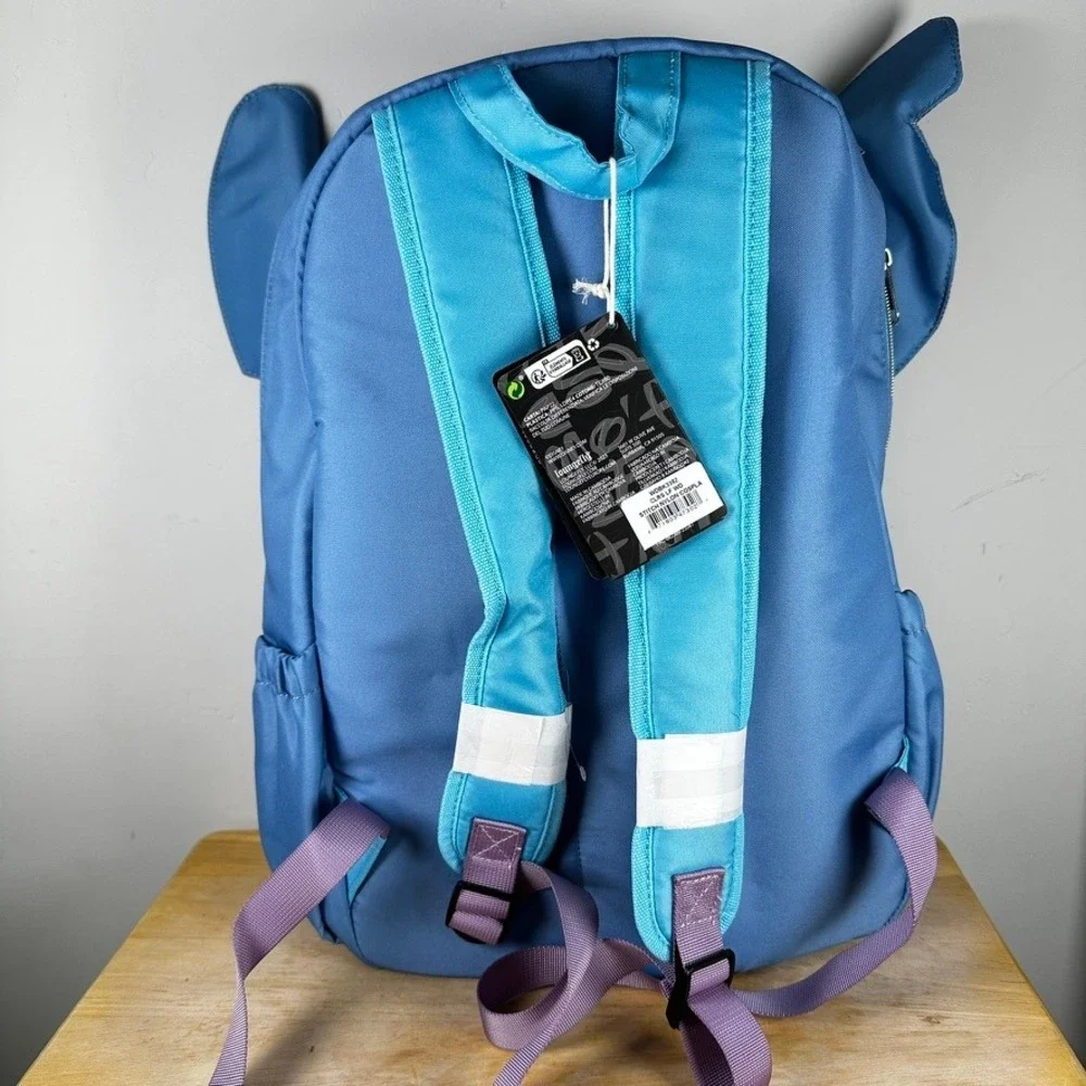 Loungefly Disney Stitch 626 Full Size Backpack Blue NWT Nylon Cosplay WDBK3392